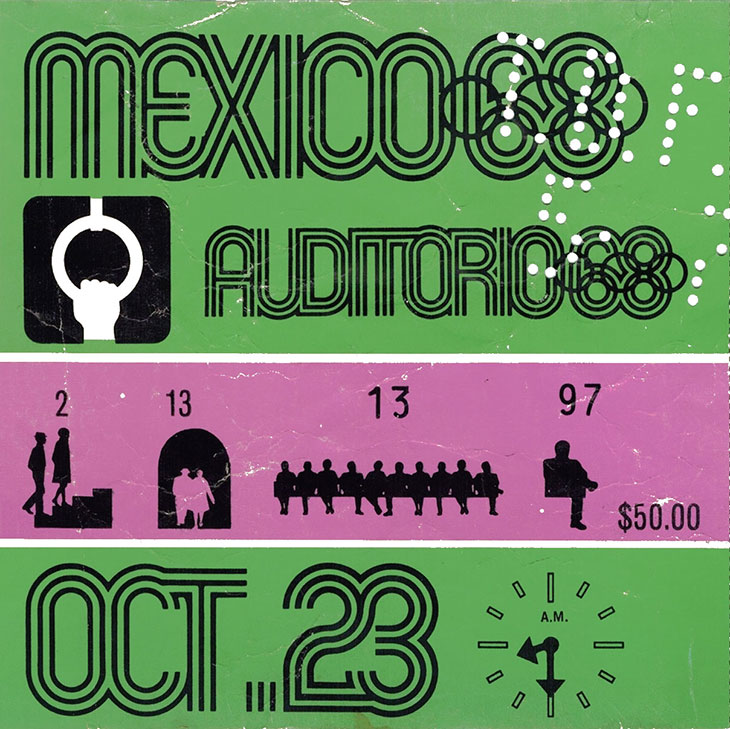 México 68 Boleto